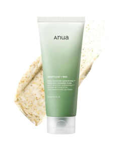Anua putojantis veido prausiklis Heartleaf Quercetinol Pore Deep Cleansing Foam