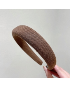 Belamu rudas plaukų lankelis Retro Brown