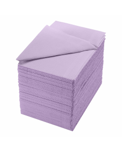 Celiuliozės sulankstytos servetėlės 33 x 48 cm violetinės 50 vnt.