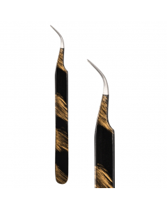 M lenktas margas pincetas 12 cm