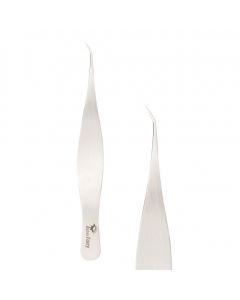 Lenktas pincetas RTSE0014 12 cm