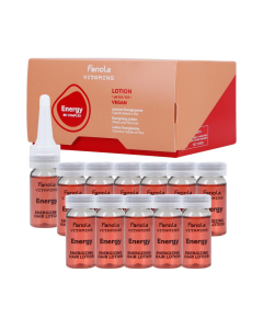 Fanola ampulės nuo plaukų slinkimo Vitamins Energizing Lotion 12x10 ml