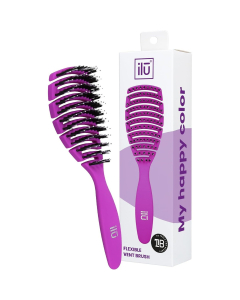 ilū plaukų šepetys FLEXIBLE VENT PURPLE