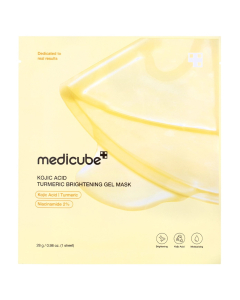Medicube lakštinė veido kaukė Kojic Acid Turmeric Brightening Gel Mask 28 g