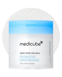 Medicube valomieji padeliai veidui Zero Pore Pad Mild 70 vnt.