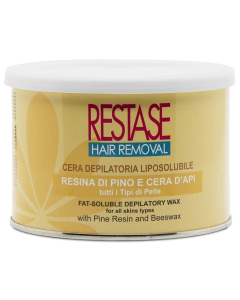 RESTASE depiliacinis vaškas skardinėje LIPOSOLUBLE Pine Resin and Beeswax