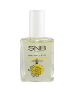 SNB maitinantis nagų ir odelių aliejus HONEY & MILK 15 ml