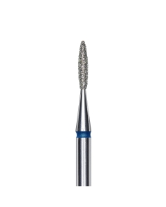 STALEKS deimantinis frezos antgalis liepsnelė, mėlynas EXPERT 1.6/8 mm