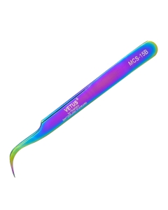 Vetus MCS-15B Multicolor lenktas pincetas
