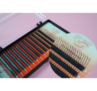Crown Lashes C 0.20 MIX "šlapiam" efektui