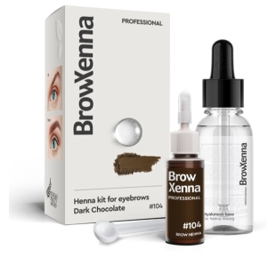 Antakių dažai BROWN Nr. 104 Dark Chocolate 10 ml