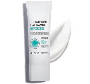 APLB šviesinantis kremas nuo saulės Glutathione Niacinamide Sunscreen SPF50+ 40 ml 
