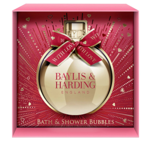 Baylis & Harding vonios ir dušo putos Midnight Cherry 250 ml
