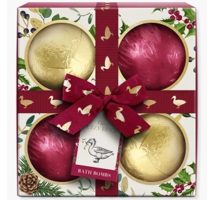 Baylis & Harding vonios burbulų dovanų rinkinys The Fuzzy Duck Winter Wonderland
