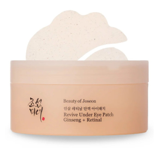 Beauty of Joseon paakių kaukės Revive Under Eye Patch Ginseng + Retinal 60 vnt.