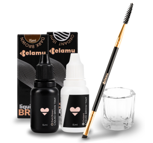Belamu Liquid Tint antakių dažų rinkinys STARTER