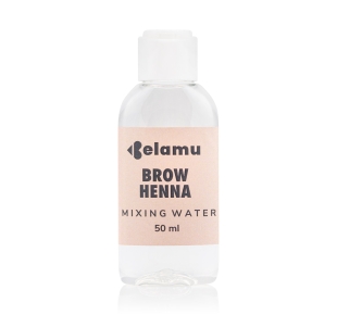 Brow Henna mineralinis vanduo dažų maišymui 50 ml
