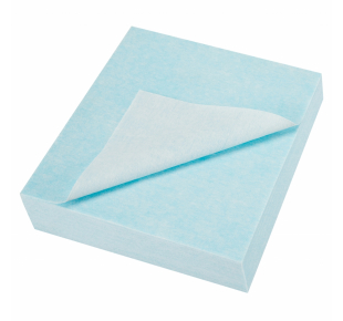 Vienkartinės servetėlės SOFT&SCRUB 20 x 25 cm mėlynos 100 vnt.