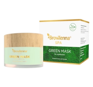 Browxenna antakių kaukė GREEN MASK 15 ml