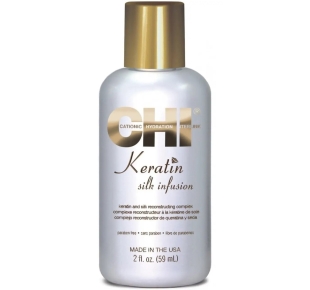 CHI Keratin Silk Infusion šilkas plaukams