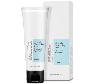 COSRX naktinė veido kaukė Ultimate Nourishing Rice Overnight Spa Mask 60 ml