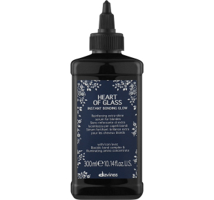 Davines atstatanti procedūra šviesiems plaukams HEART OF GLASS Instant Bonding Glow 300 ml