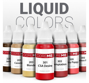 DOREME pigmentas permanentui LIQUID