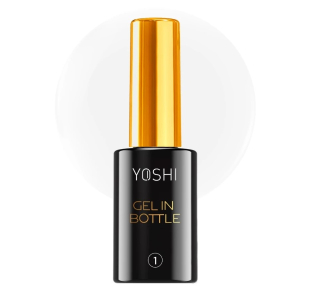 Yoshi UV/LED gelis nagų priauginimui GEL IN BOTTLE