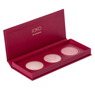 JOKO švytėjimo suteikiančių priemonių paletė MY UNIVERSE Highlighter