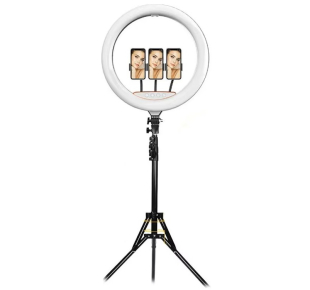 Kosmetologinė žiedinė LED lempa 45 cm