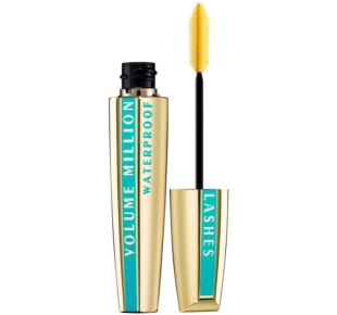 L'Oreal Vandeniui atsparus blakstienų tušas Volume Million Lashes Black