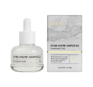 LAENITA veido serumas su aukso dulkėmis Pure Snow Ampoule 30 g