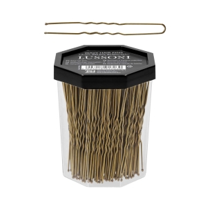Lussoni Plaukų segtukai auksiniai 4.5 cm 300 vnt.