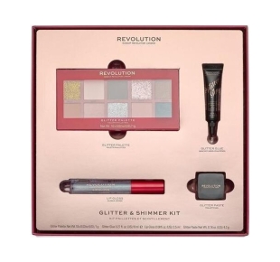 Makeup Revolution Dekoratyvinės kosmetikos rinkinys Glitter & Shimmer