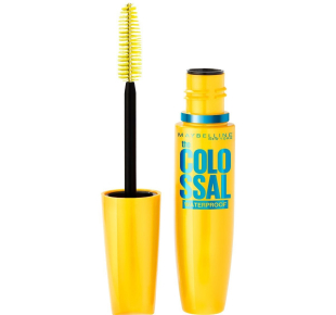 Maybelline vandeniui atsparus blakstienų tušas Colossal Volum' Express Glam Black 10 ml