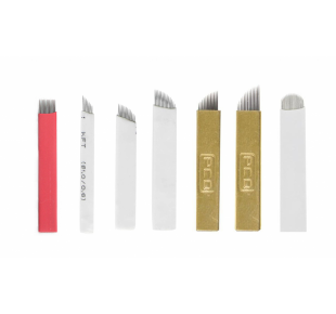 Adatos microblading procedūrai - 8 skirtingi dydžiai