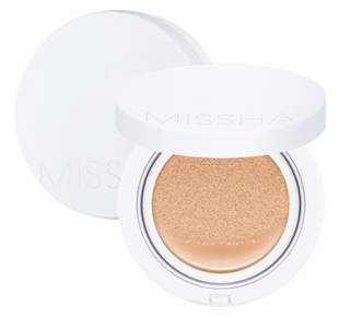 Missha makiažo pagrindas kempinėlėje SPF 50+ Magic Cushion Moist Up #21 Light Beige 15 g