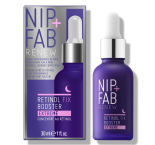 NIP+FAB Koncentruotas veido serumas su retinoliu Retinol Fix Booster 30 ml stabdantis senėjimą