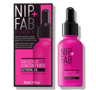 NIP+FAB Koncentruotas veido serumas su salicilo rūgštimi Salicylic Fix Concentrate 2% 30 ml
