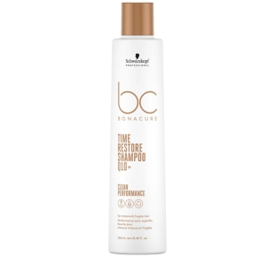 Schwarzkopf Bonacure šampūnas brandiems plaukams Time Restore 250 ml