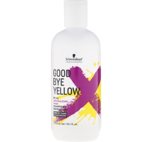 Schwarzkopf plaukus pilkinantis šampūnas GOODBYE YELLOW 300 ml