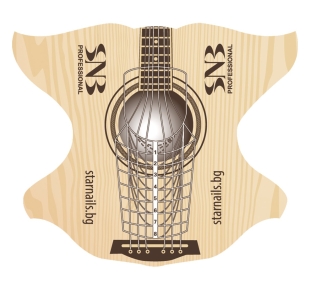 SNB nagų formelės, gitara 500 vnt.