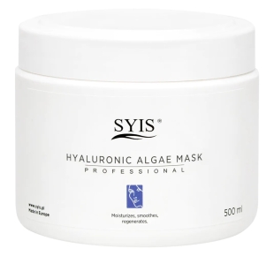 SYIS dumblių veido kaukė su hialuronu Hyaluronic Algae Mask 500 ml
