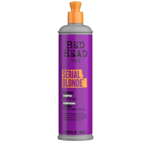 TIGI Bed Head šampūnas šviesiems plaukams Serial Blonde Restoring Shampoo 400 ml