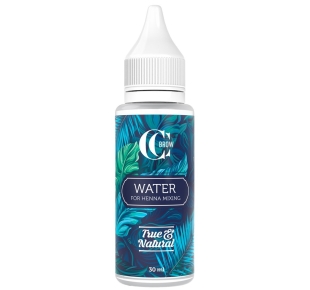 CC BROW True and Natural mineralinis vanduo 30 ml