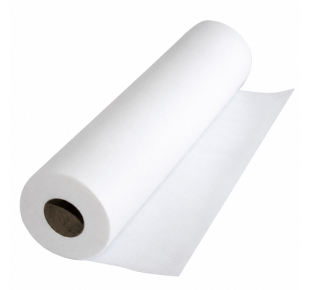 Vienkartinė neaustinė paklodė rulone Economic SOFT 80 cm x 150 m balta