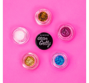 Wunder2 gliteris su blizgučiais Glitter Gelly