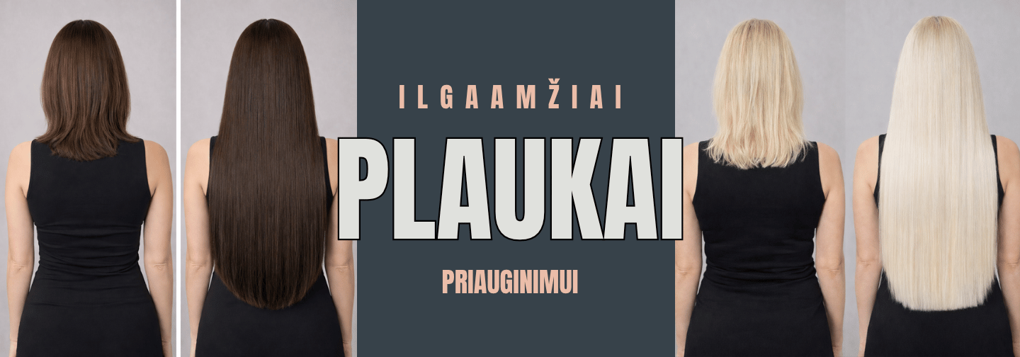 Natūralūs plaukai priauginimui
