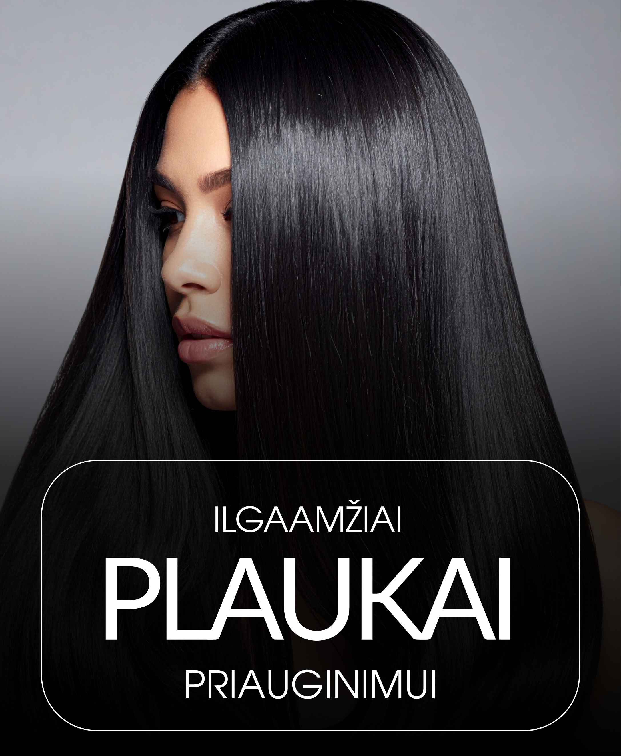 Natūralūs plaukai priauginimui